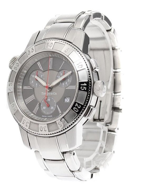 TIFFANY&Co. Mark T-57 Chronograph Date Gray Dial Quartz Men\'s Watch_930484 main image 5